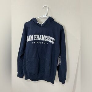 NWT ocean beach San Francisco navy sweatshirt size medium